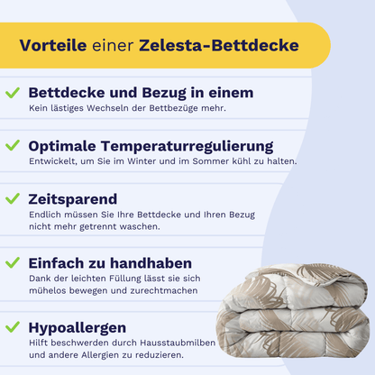 Zelesta Royalbed - Palm Leaves