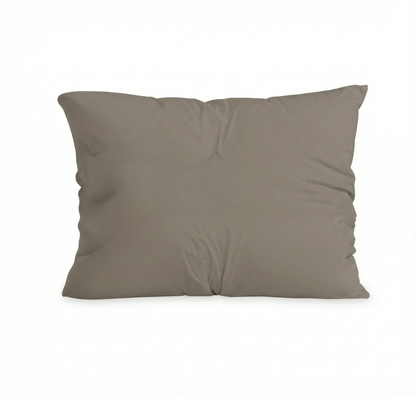 Zelesta Pure Uni Kissenbezüge Baumwolle Set von 2 - Anthrazit