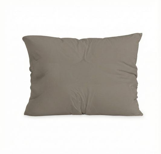 Zelesta Pure Uni Kissenbezüge Baumwolle Set von 2 - Anthrazit