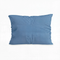 Zelesta Pure Uni Kissenbezüge Baumwolle Set von 2 - Blau