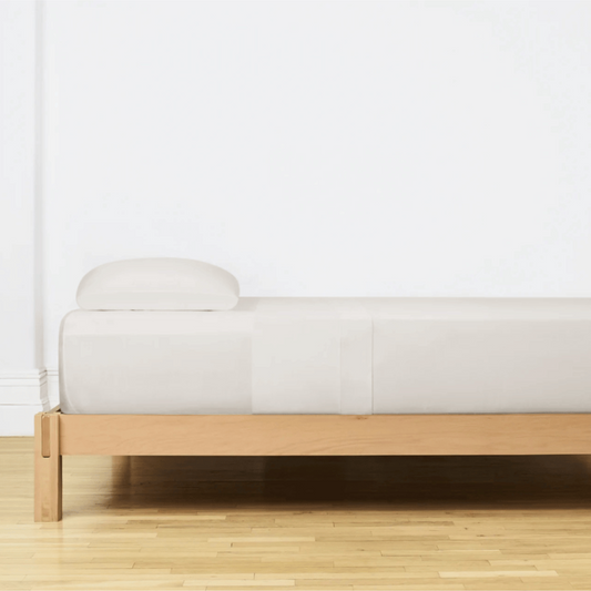 Baumwolle Premium Laken - Creme