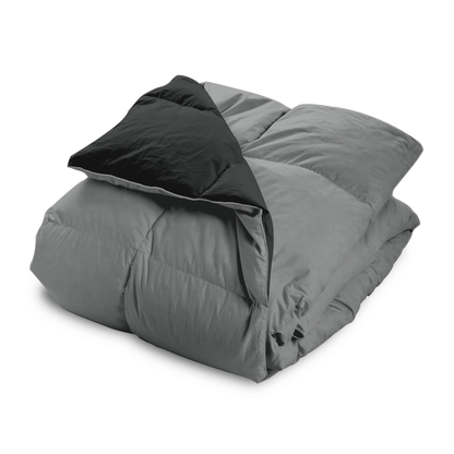 Zelesta Wonderbed Cotton Down - Schwarz & Anthrazit