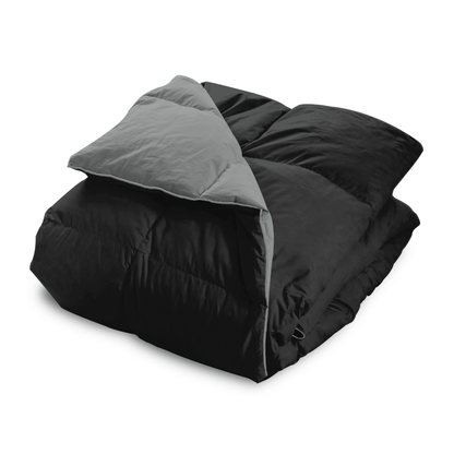 Zelesta Wonderbed Cotton Down - Schwarz & Anthrazit