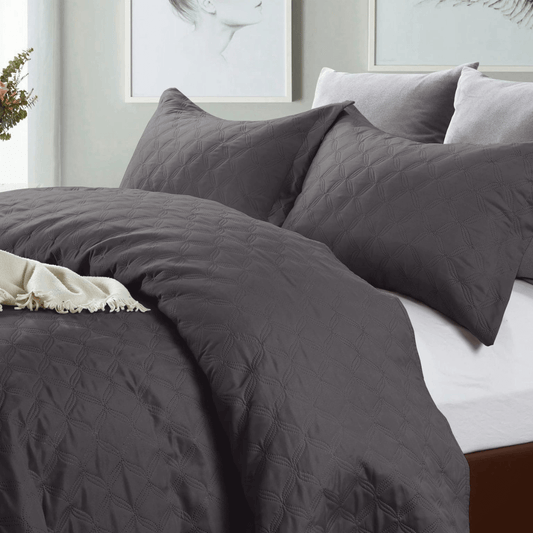 Chrone Anthrazit Tagesdecke