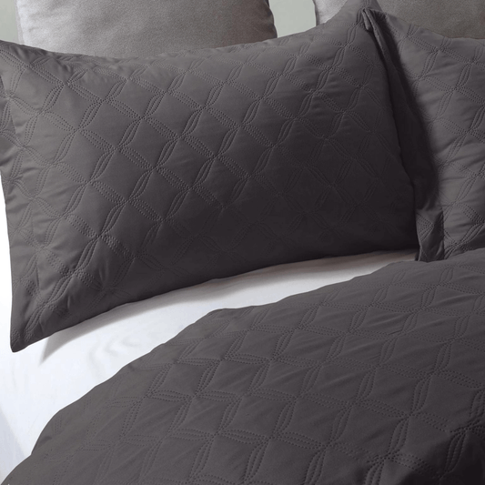 Chrone Anthrazit Tagesdecke