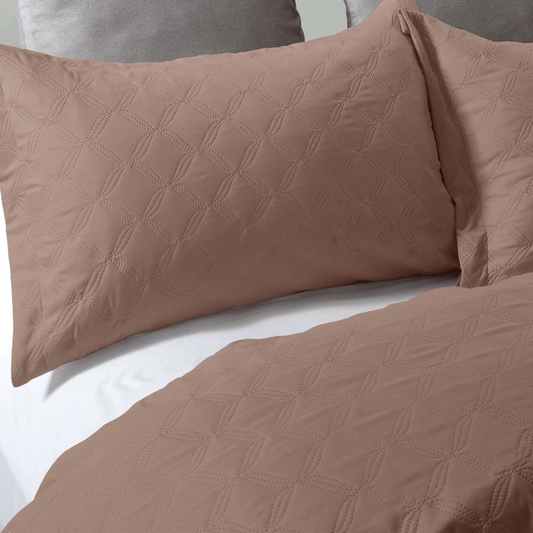 Chrone Taupe Tagesdecke 