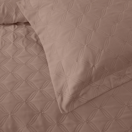 Chrone Taupe Tagesdecke 