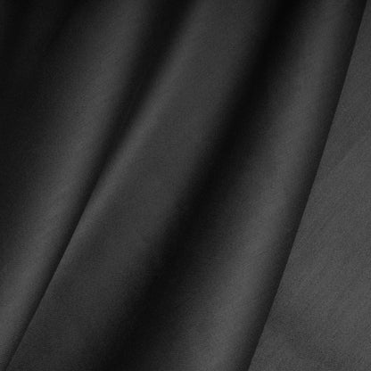 Primaviera Satin Deluxe Spannbetttuch Schwarz