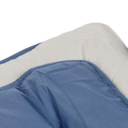    Zelesta Easybed waschbare leichte Bettdecke blau mastisch
