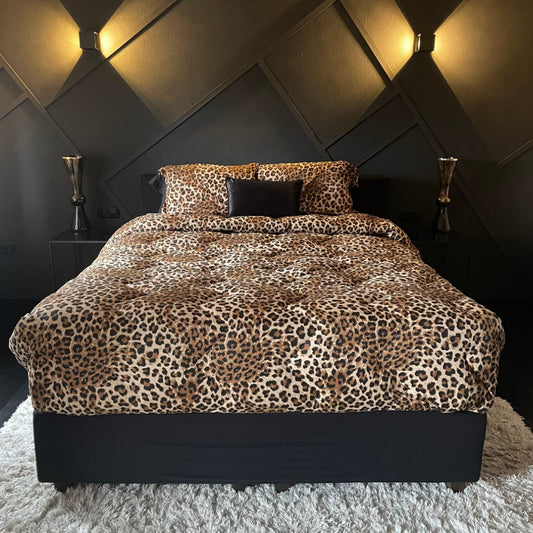 Zelesta Wonderbed Jaguar Skin Leopard Print Motiv Bettdecke für das Gästezimmer