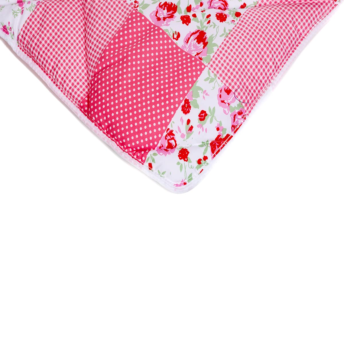 Zelesta Wonderbed Light Patchwork Rosa Soft Decke ohne Bezug Waschmaschinen Trocknerfest