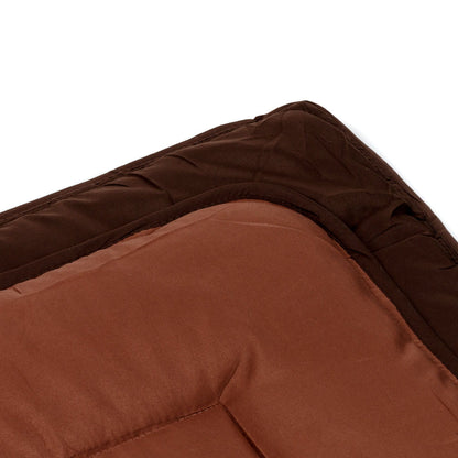 2-in-1-Dekbed-schnell-trocknend-und-praktisch-in-mocca-und-dunkelbraun